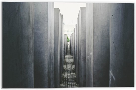 WallClassics - PVC Schuimplaat- Monument in Duitsland - 60x40 cm Foto op PVC Schuimplaat