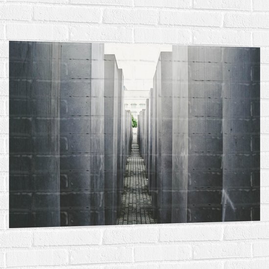 WallClassics - Muursticker - Monument in Duitsland - 100x75 cm Foto op Muursticker