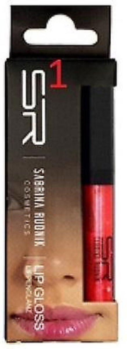 Sabrina Rudnik Cosmetics - Lipgloss met lanoline olie - wit iriserend parelmoer shimmer - nummer 1