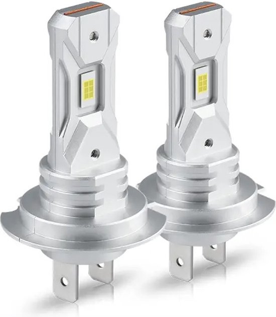 TLVX H7 30000 Lumen Perfect fit LED lampen 6000k Helder Wit (set 2 stuks),  CANBUS, CSP... | bol.com