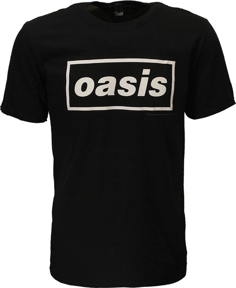Oasis Decca Logo T-Shirt - Officiële Merchandise - M
