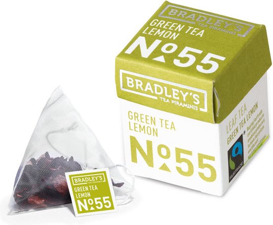 de Bradley | pyramide | Thé Vert Citron n.55 | 30 pièces