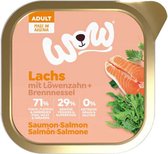 WOW! Adult hondenvoer - kuipje - zalm - 11 x 150 g