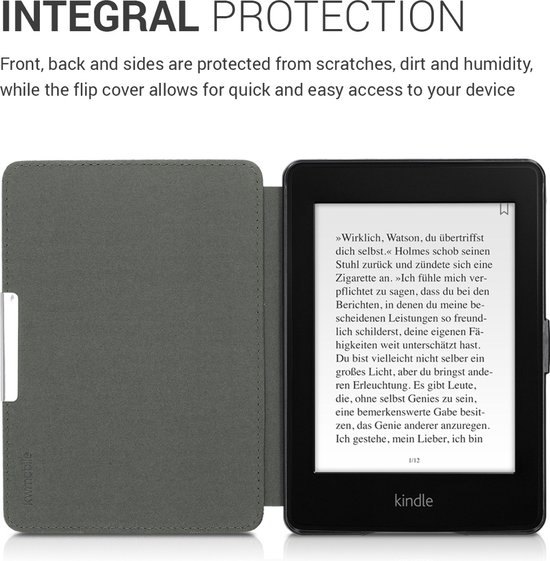 kwmobile Hoesje geschikt voor Amazon Kindle Paperwhite (2012-2017) - Nylon eReader case geschikt voor Amazon Kindle Paperwhite (2012-2017) — afbeelding 5