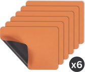 Set de table TRAMONTANA, SET/6, 32x44cm, caramel-noir