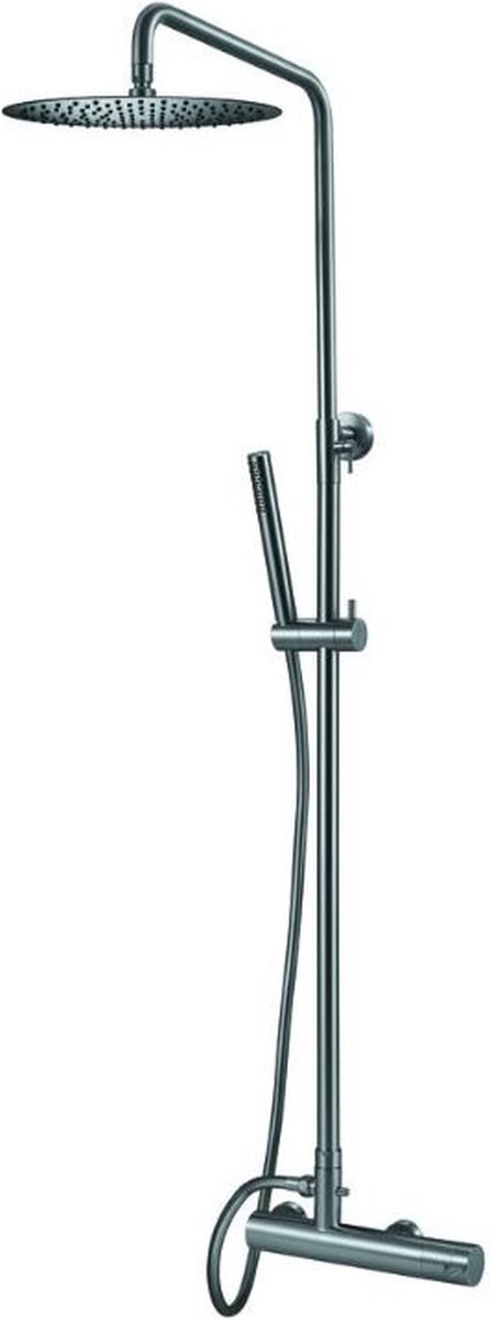 Qisani Flow thermostatisch douchesysteem RVS 25609.02