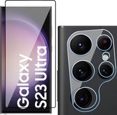 Screenprotector geschikt voor Samsung Galaxy S23 Ultra - Camera Lens Protector - Screen Protector FlexGuard
