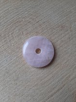 Ruben Robijn Roze kwarts donut 40 mm