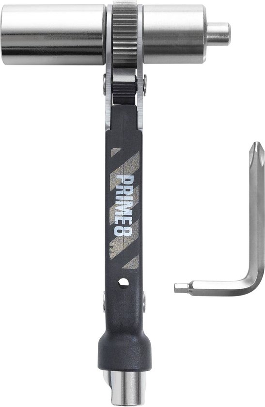 Prime8 Number1 Ratchet Skate Tool Zwart