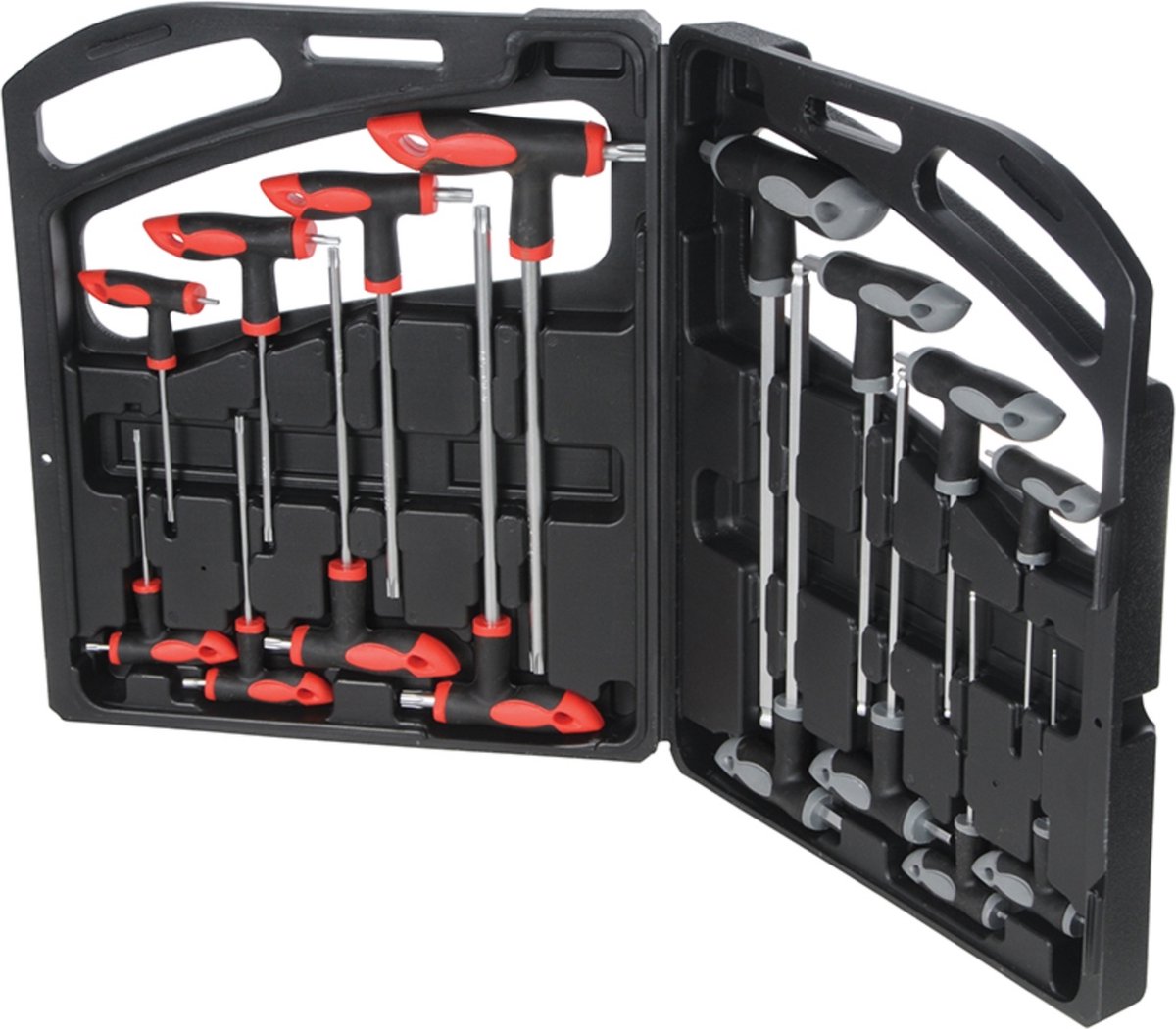 INBUS® 73400 Außensechskant Steckschlüssel-Set, mit HybridTouch, 5-tlg., 6 - 13 mm - Made in Germany | 159169