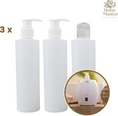 Distributeur 250 ml adapté au chauffe-huile de Relax Master® - Flacon pompe rond - Chauffe-huile de Massage