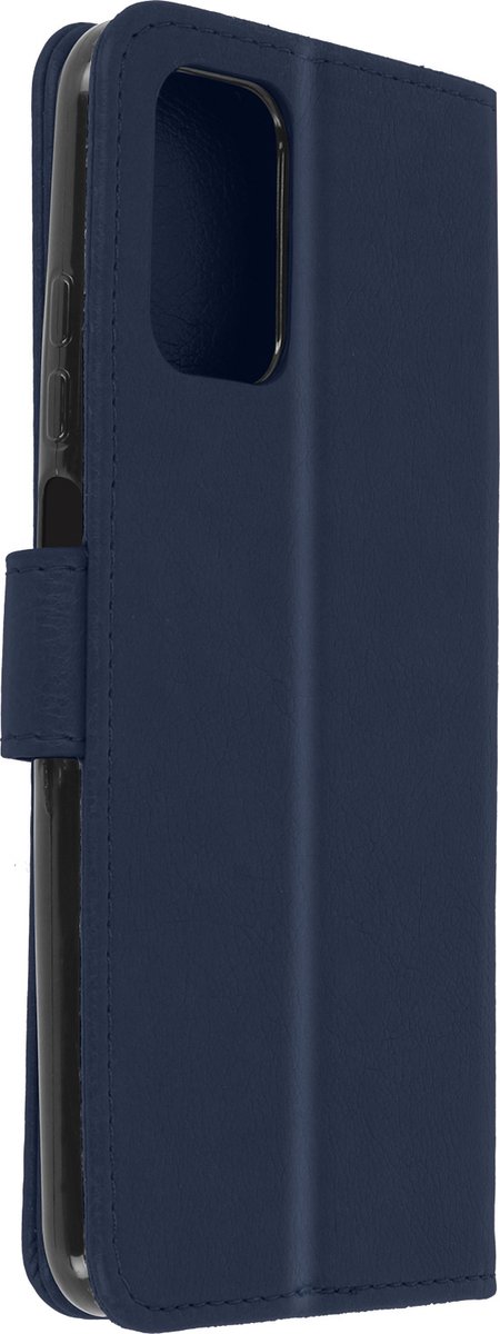 Geschikt voor Xiaomi Redmi Note 10/10s Bookcover Video Support Functie blauw