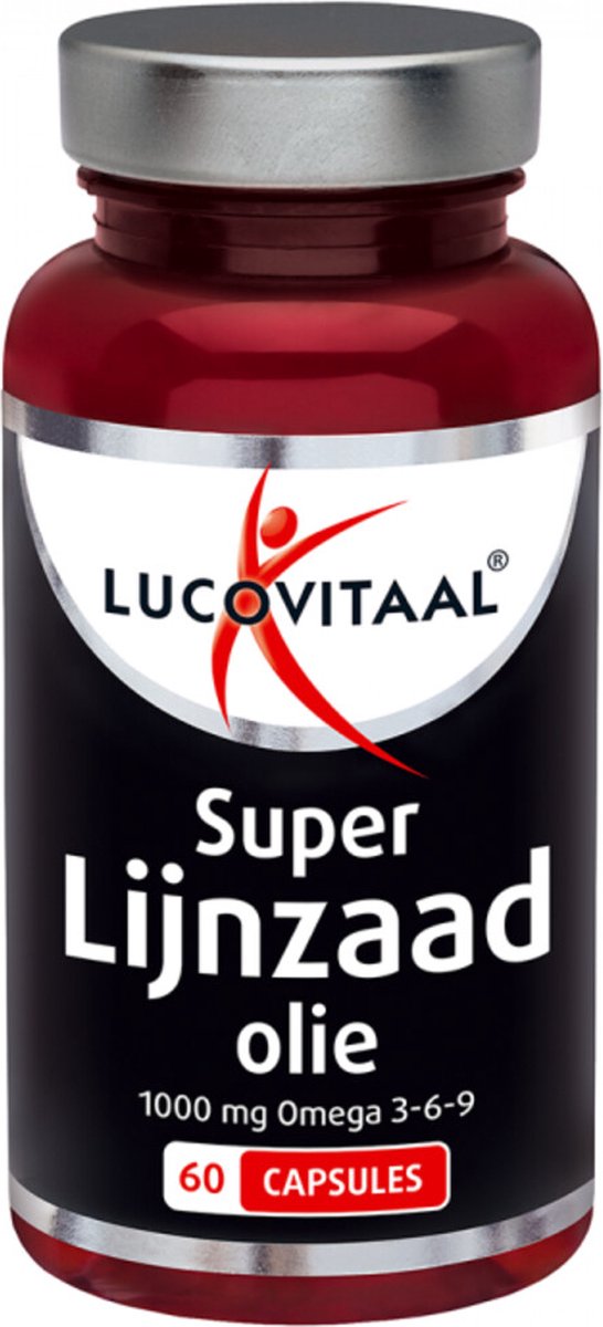 Lucovitaal Super Lijnzaad Olie Capsules 60CP