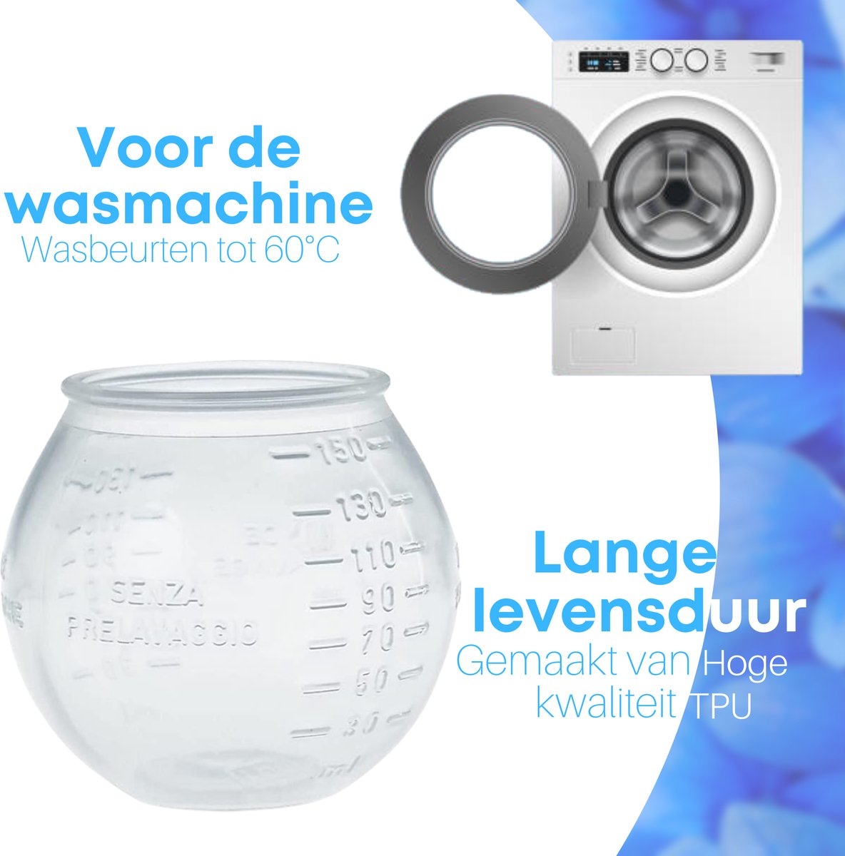 BOULE DE DOSAGE / boule de lavage / doseur pour lessive liquide. EUR 31,99  - PicClick FR