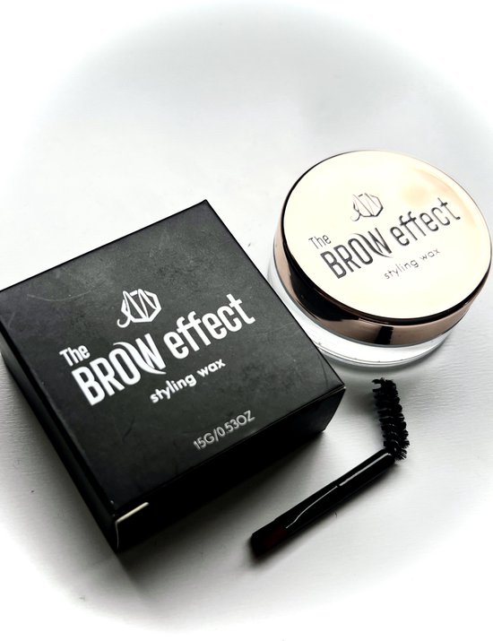 The Brow Effect Styling Wax- Wenkbrauwgel - Waterproof - Brow Gel - Instagram Brows - The brow effect