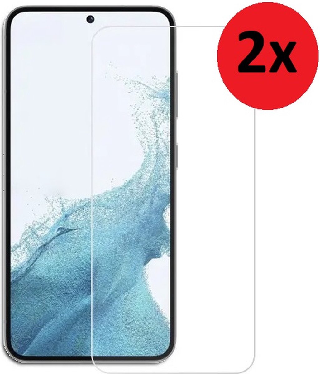 MoDo screenprotector Geschikt voor Samsung Galaxy A54 - Glas - 2 stuks
