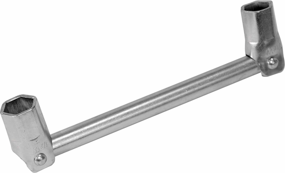 Silverline Dubbelzijdige Steigerbouwers Moersleutel - 7/16 inch en 1/2
