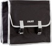 Falkx Dubbele Fietstas - 22 Liter - Zwart / Grijs