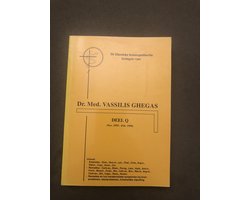 Boek Q Klassieke homeopatische lezingen van dr. med. Vassilis Ghegas