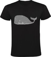 Walvis Heren T-shirt | zee | vis | visser | oceaan | vissen | hengel
