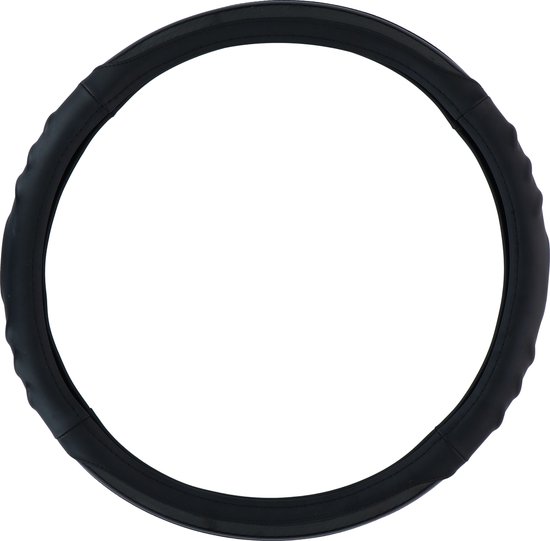 Housse de volant All Ride Truck - Guidons de diamètre 44-46CM - Caoutchouc - Texture antidérapante - Facile à installer - Zwart