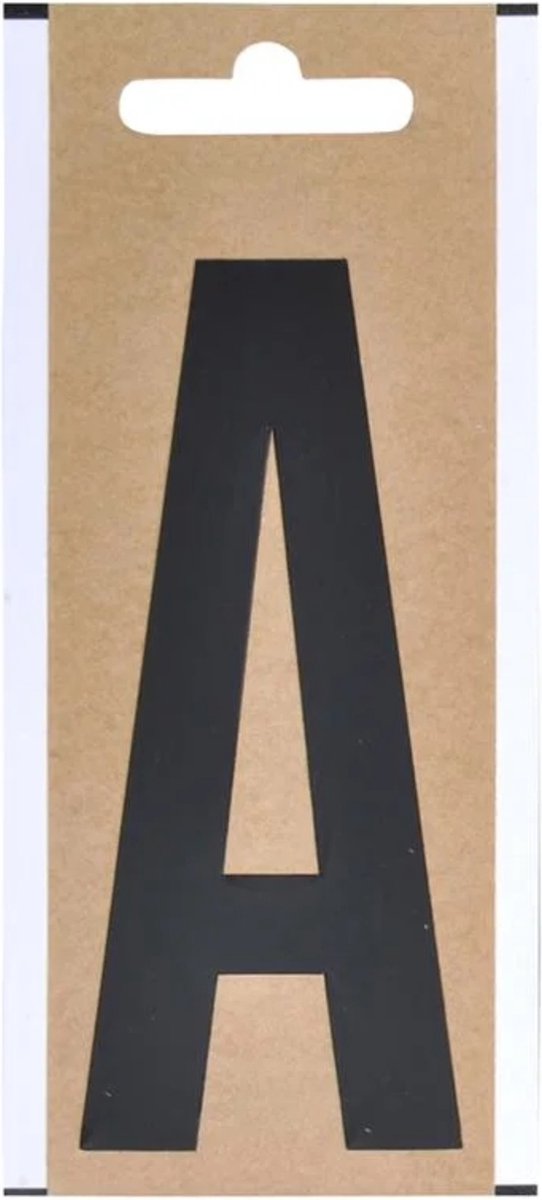 ProPlus Letter Etiket / Sticker "A" - Hoogte 10 cm
