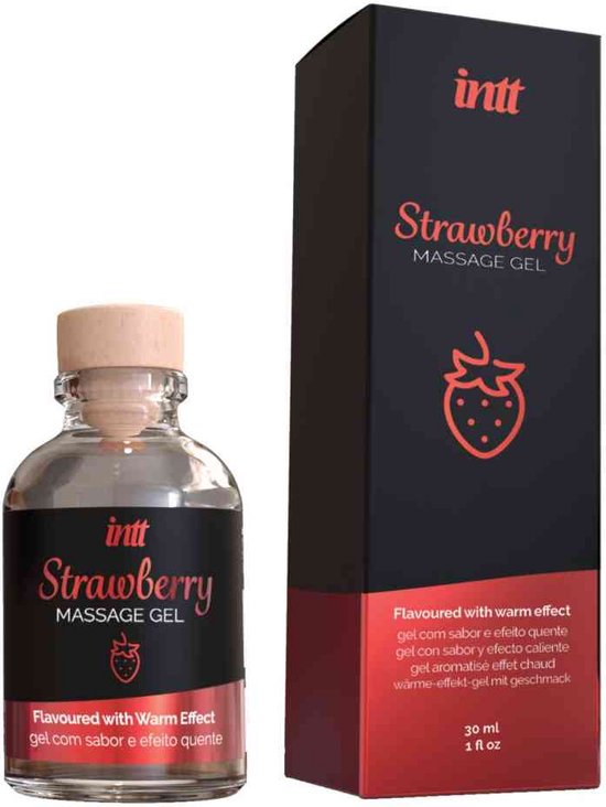 intt Massage Gel Strawberry 30ml 3400000924235600692473974