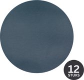 Onderzetter TOGO, 10 cm, blauw, SET/12