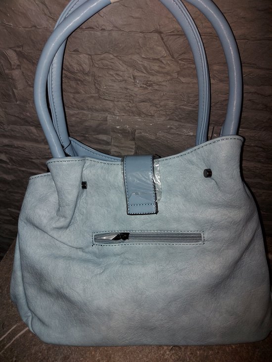 Licht Blauw Handtas Schoudertas Handtas Zomertas Shopper Giuliano licht-blauw-handtas-schoudertas-handtas-zomertas-shopper-giuliano