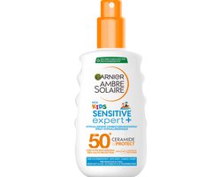 Ambre Solaire Sensitive Expert Kids Zonnebrandspray SPF 50+ Zonnebrand voor de Kinderhuid met Ceramide Protect 150ml