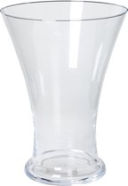 Hakbijl Glass Bloemenvaas Donna - Transparant - Glas - 17 X 30 Cm Home Basics Vaas