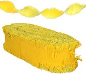 Guirlande crêpe vert / jaune 30 mètres