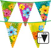 Boland - PE reuzenvlaggenlijn Hibiscus - Tropisch - Hawaii - Tuinfeest - Themafeest - Verjaardag