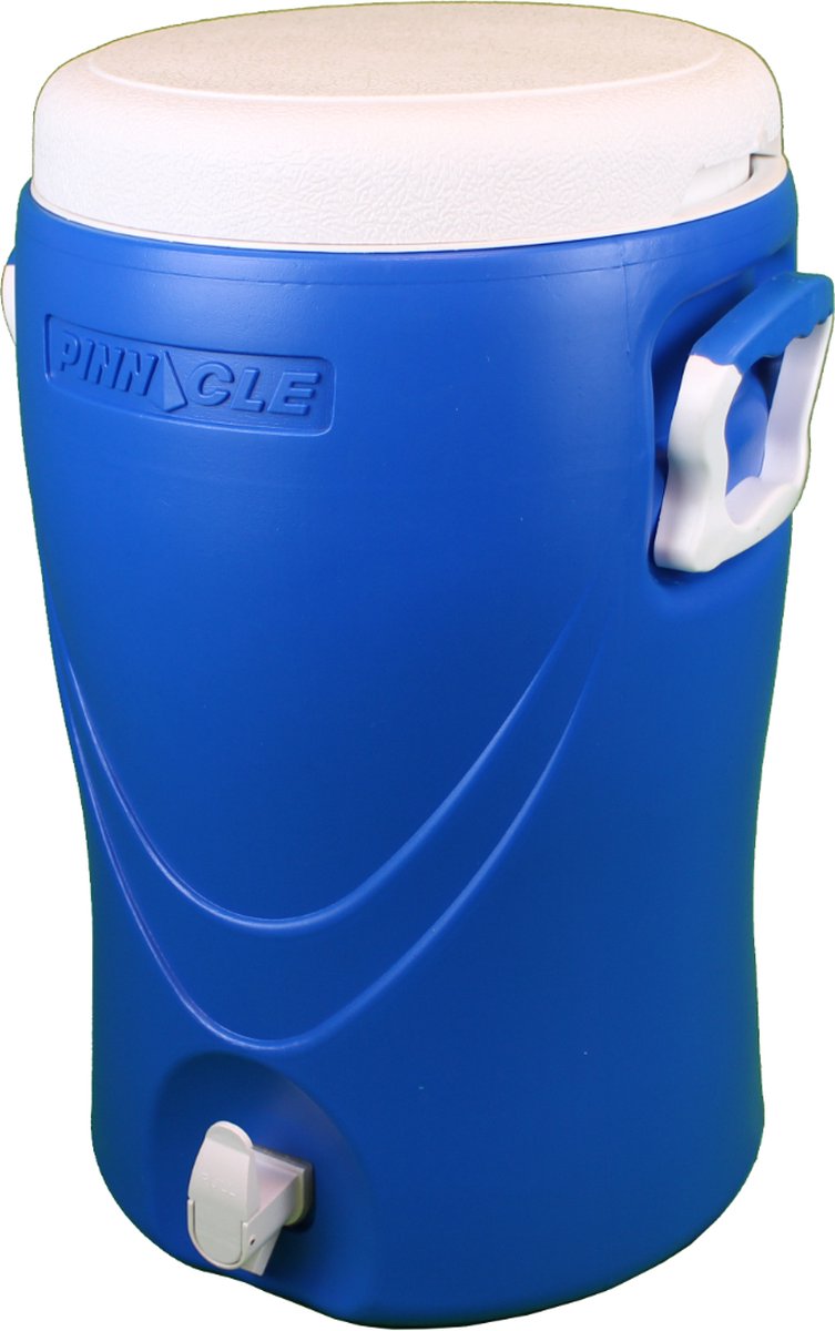 Pinnacle Platino 5 Gallon - Geïsoleerde Drankdispenser / Drankkoeler met kraantje - 20 Liter - Blauw