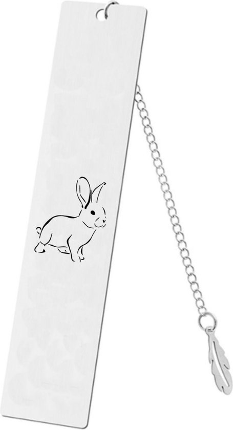 Foto: Akyol konijn boekenlegger konijn konijn liefhebber gegraveerde sleutelhanger cadeau huisdier konijnen speelgoed dieren liefhebbers bunny gepersonaliseerd sleutelhanger met naam