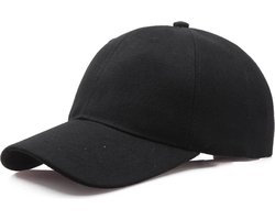 Finnacle - luxe canvas sandwich Baseballcap - Zwart