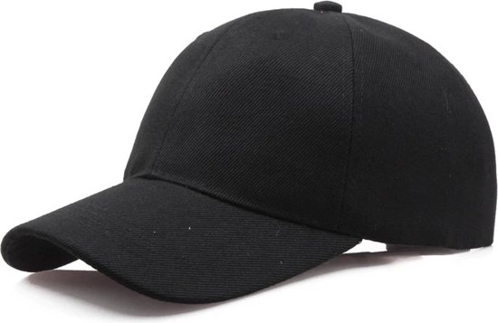 Finnacle - luxe canvas sandwich Baseballcap - Zwart