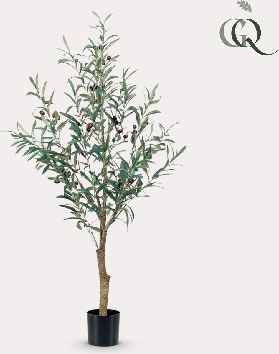Kunst Olijfboom - Olea Europaea - Olijfboom - 115 cm