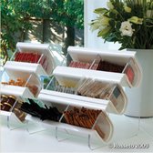 6-Vaks Rosseto Organizer Display 36 x 36 cm - Hoogte 36 cm - Model CON06W