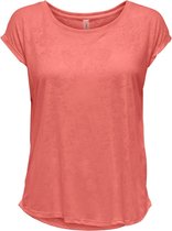 ONLY PLAY Sportshirt – Dames – Coral - Maat XS