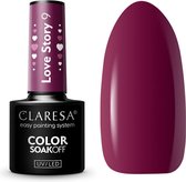 Claresa UV/LED Gellak Love Story #9 – 5ml. - Paars - Glanzend - Gel nagellak