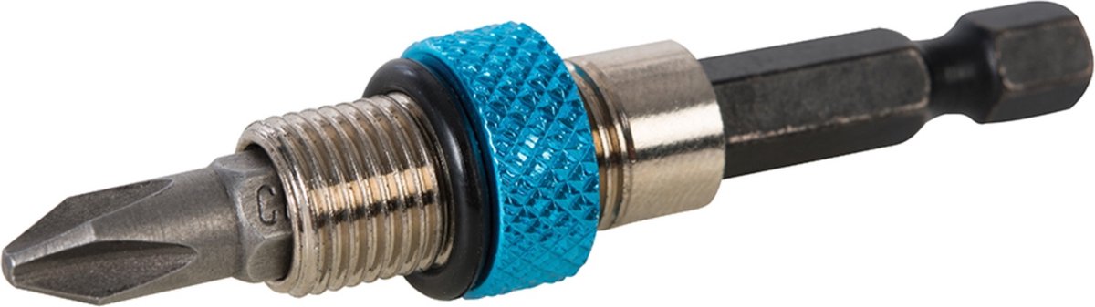 Porte-embout Pour Cloisons Sèches Silverline GF5743 – Queue 6 Pans 1/4, Neuf