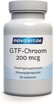 Nova Vitae - GTF Chroom - Chromium - 200 mcg - 60 tabletten
