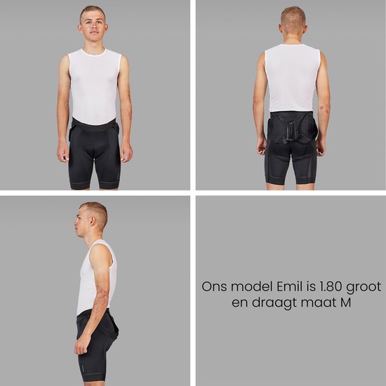 GripGrab - Ultralight Mesh Mouwloos Base Layer Zomer Fiets Ondershirt Polygiene Zweethemd - Wit - Heren - Maat XL van Gripgrab — afbeelding 5