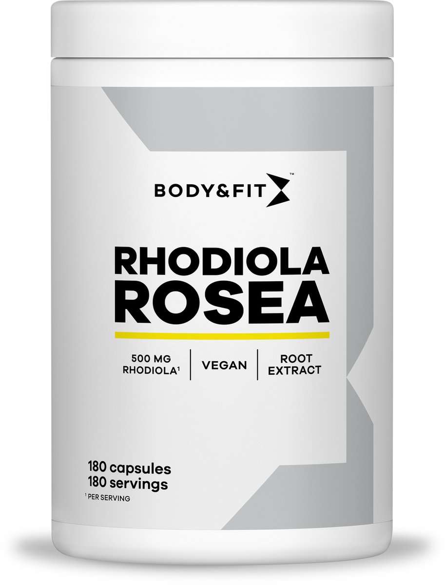 Nieuw maanjaar tabak Oneindigheid Body & Fit Rhodiola Rosea - 180 capsules | bol.com