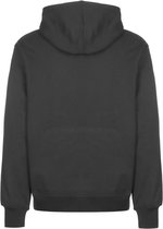 Calvin Klein Micro Monologo Hoodie Truien & Vesten Dames - Sweater - Hoodie - Vest- Zwart - Maat L