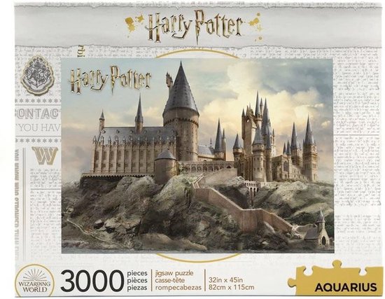 Aquarius Harry Potter - Hogwarts (3000 pieces) Puzzel - Multicolours