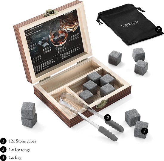 karaf / crystal glass / Set for Whisky Glasses BarCraft Grinded glass