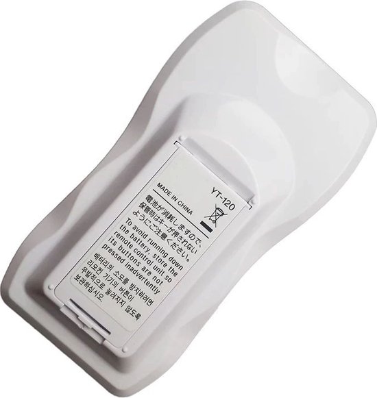 Afstandsbediening geschikt voor de CASIO CX-F1-NB beamer, vervangt YT