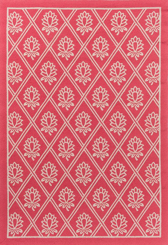 Vloerkleed Laura Ashley Porchester Poppy Red 480200 - maat 200 x 280 cm